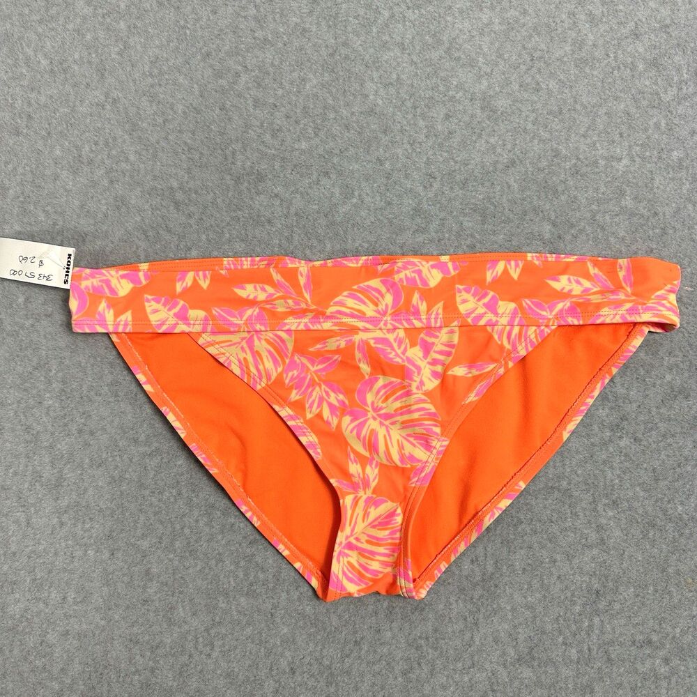 New NINETY-NINE Girls Junior's Size XXL Tropical Banded Hipster Swim Bottom